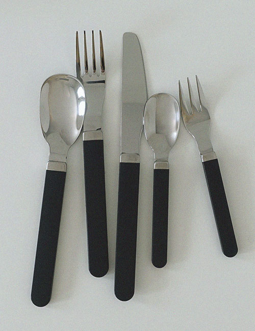 ANNOVA Black Cutlery_5types